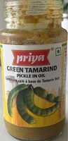 Pickle de tamarin vert