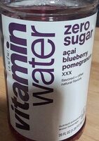 Acai blueberry pomegranate nutrient enhanced water beverage