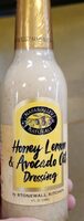 Honey Lemon & Avocado Oil Dressing