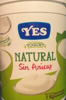 Yogurt natural sin azúcar