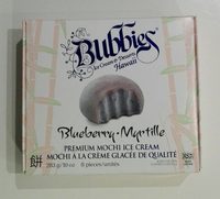 Blueberry Mochi Ice Cream