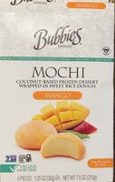 Vegan Mango Mochi Coconut Frozen Dessert