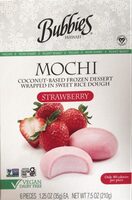 Vegan Strawberry Mochi Coconut Frozen Dessert