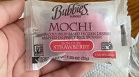 Vegan Strawberry Mochi Coconut Frozen Dessert