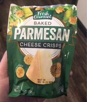 Baked Parmesan Cheese Crisps