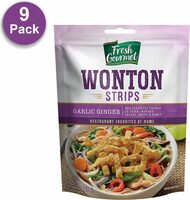 Wonton strips