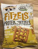 FitZELS Protein Pretzels Boujie Mustard