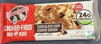 Chocolate Chip Cookie Dough Cookiefied Bar