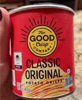 Classic original potato crisps