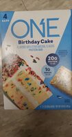 Birthday cake flavored protein bars, birthday cake