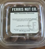 Ferris, milk chocolate almonds