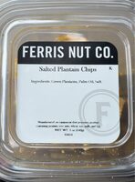 Salted plantain chips