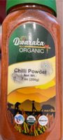Organic chili powder