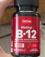 Methyl B-12 Cherry 5000mcg (B5000, B500090)