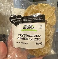 Crystallized Ginger Slices
