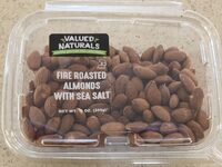 Fine roasted almonds with sea salt