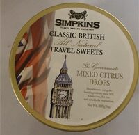 Classic british travel sweets