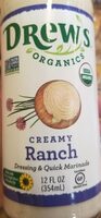 Organic Creamy Ranch Dressing & Quick Marinade