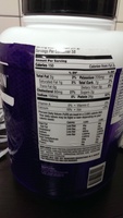 Pure whey protein powder, vanilla