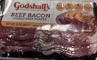 Beef Bacon Cured Beef Plates
