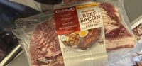 Beef Bacon Cured Beef Plates