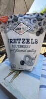 Blueberry Yogurt Pretzels, Pure Vanilla
