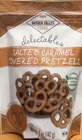 Salted Caramel Covered Pretzels