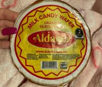 Aldama obleas con cajeta de leche