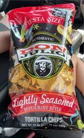 Lightly seasoned resturant style tortilla chips