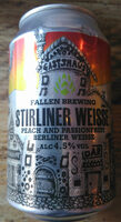 Peach and passionfruit berliner weisse