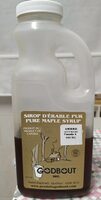 Sirop d'érable pur