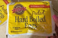 Hard boiled eggs