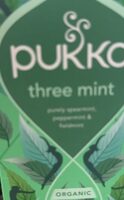 Three mint tea
