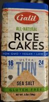 Rice Cakes Sea Salt