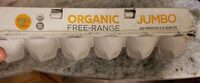 Organic free-range jumbo eggs