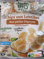 Chips aux lentilles aux petits oignons