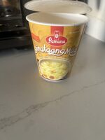 Pamana, ginataang mais, corn porridge with coconut milk