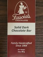 Solid Dark Chocolate Bar
