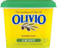Vegetable oil spread light