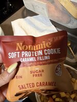 Soft Protein Cookie Caramel Filling Salted Caramel