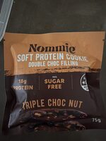 Soft Protein Cookie Double Choc Filling Triple Choc Nut