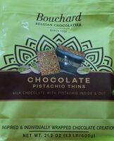 Chocolate - Pistachio thins