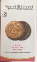 Oaty chocolate biscuits