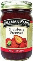 Dillman farm strawberry preserves