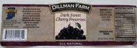 Dillman farm dark sweet cherry preserves