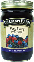 Dillman farm very berry preserves