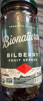 Fruit Spread, Bilberry, Organic