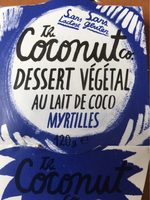 Dessert vegetal myrtilles