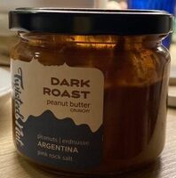 Dark roast peanut butter: Crunchy