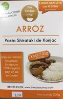 Pasta Shirataki de Konjac